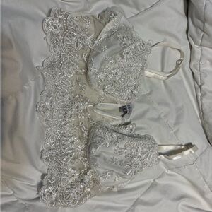 Elegant Lace White Bralette